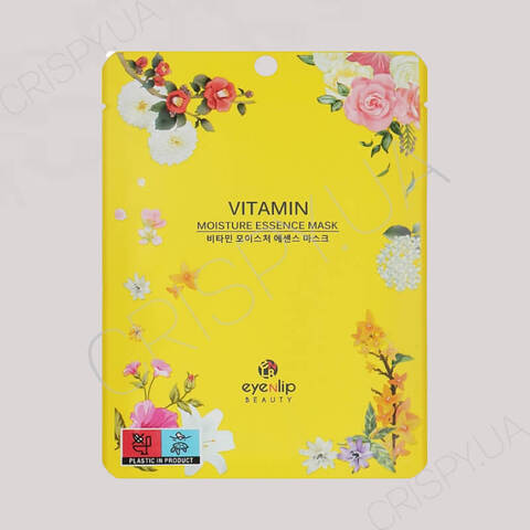 Тканинна маска для обличчя Eyenlip Moisture Essence Mask Vitamin - 25 мл